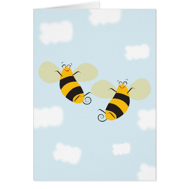 Kärlek Bugz Hälsningskort (Framsidan)