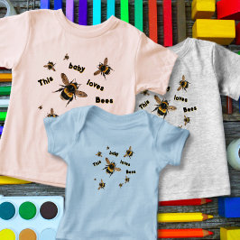 Kärlek Bumblebees Young Child T Shirt