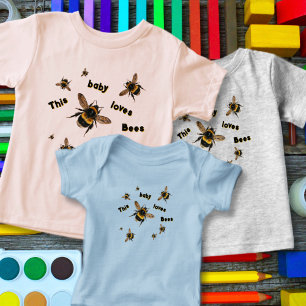 Kärlek Bumblebees Young Child T Shirt
