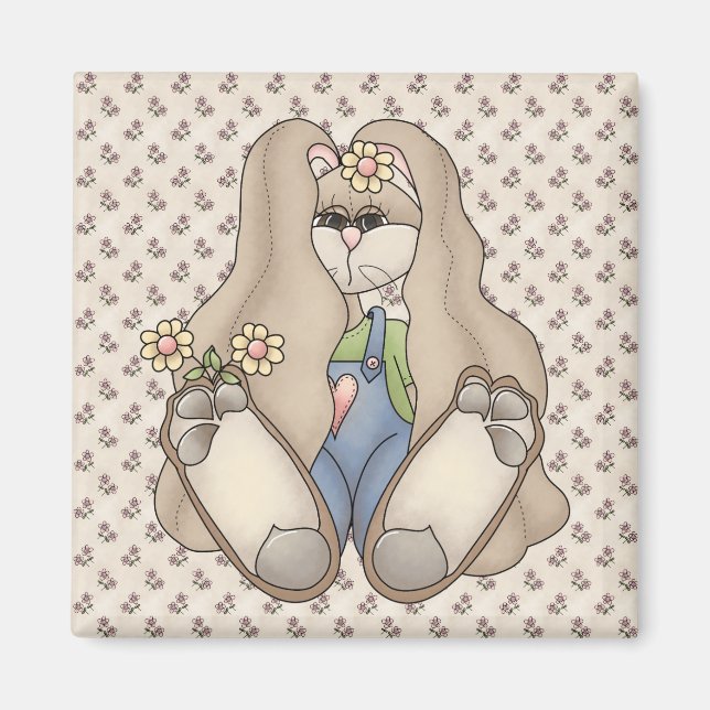 Kärlek Bunny Magnet (Framsidan)