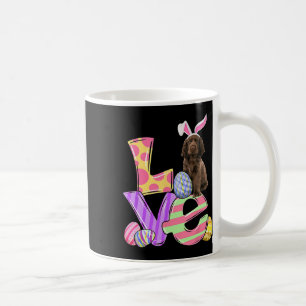 Kärlek Bunny Sus Spanska Hund Påskägg Påsk Dagen Kaffemugg