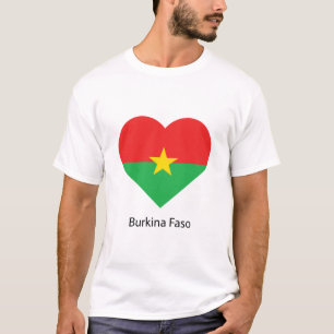 Kärlek Burkina faso T Shirt