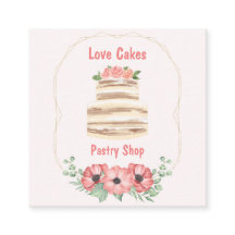 Kärlek Cakes Blommigt Bröllop Cake