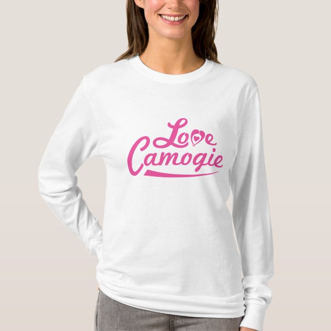 Kärlek Camogie T-shirt (Framsida)