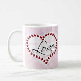 Kärlek Candy Hearts Mugg