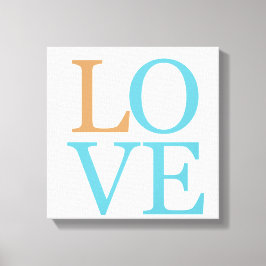 Kärlek Canvastryck