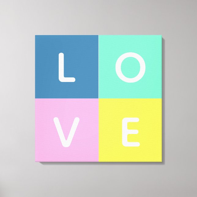 Kärlek Canvastryck (Framsida)