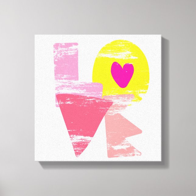 KÄRLEK CANVASTRYCK (Framsida)