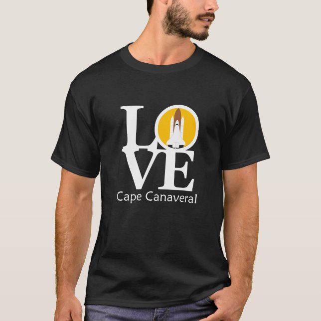 KÄRLEK Cape Canaveral Manar Tee (Framsida)