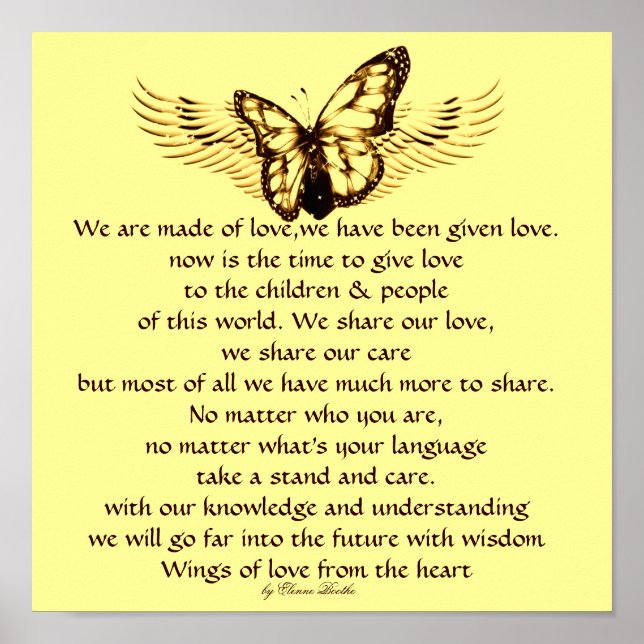 Kärlek Cares_ Poster (Framsidan)