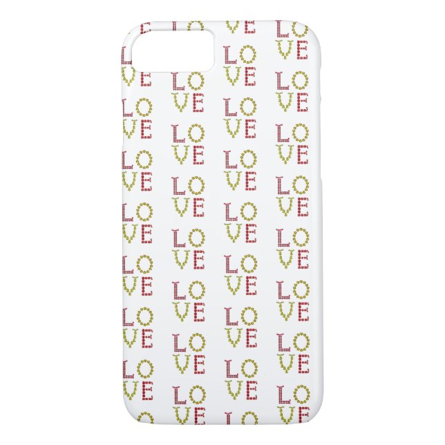 Kärlek Case-Mate iPhone Skal (Baksida)