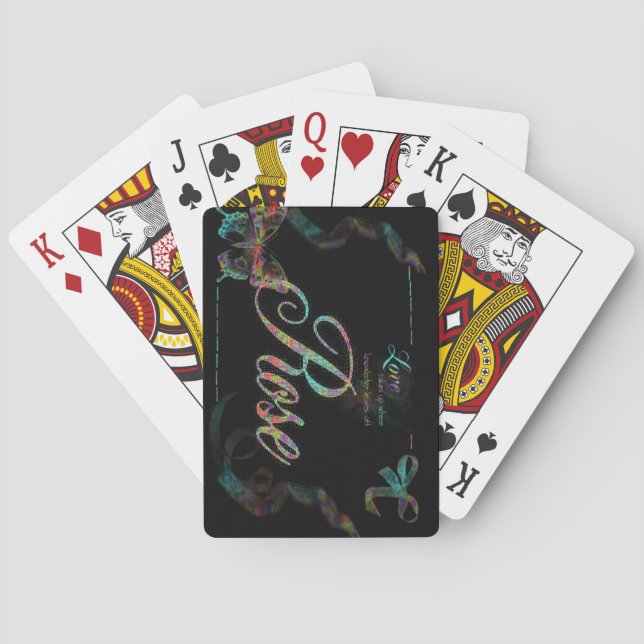 Kärlek Casinokort (Baksidan)