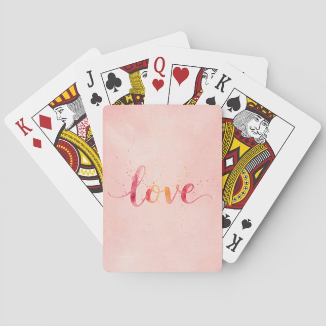 Kärlek Casinokort (Baksidan)
