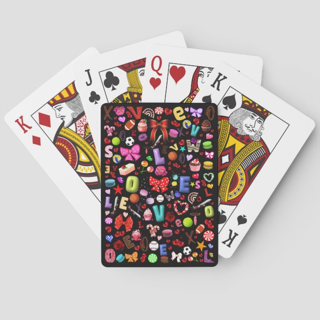 Kärlek Casinokort (Baksidan)