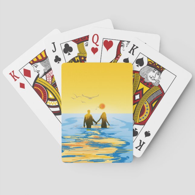 Kärlek Casinokort (Baksidan)
