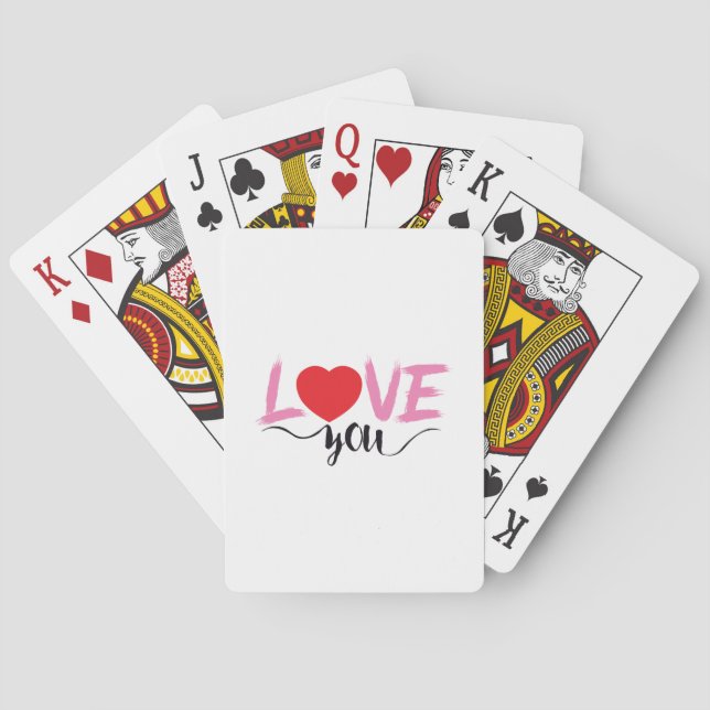 kärlek casinokort (Baksidan)