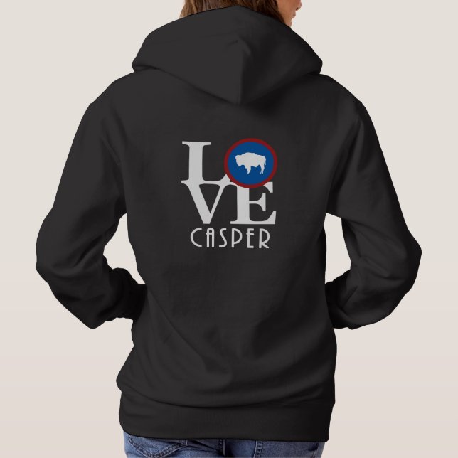 KÄRLEK Casper Wyoming (återutskrift) T Shirt (Baksida)