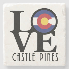 KÄRLEK Castle Gräs Colorado Stenunderlägg