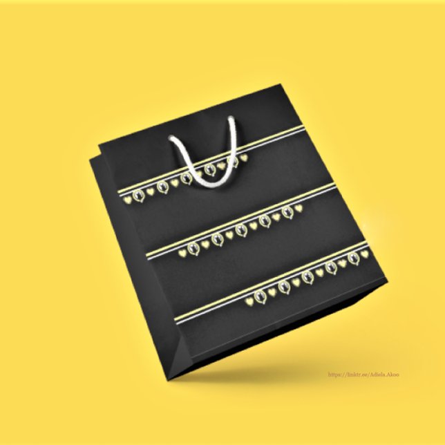 Kärlek Cat Large Gift Bag av Poet Adiela Akoo (Love Cat Gift Bags by Poet Adiela Akoo. Love it? GET it! Shop - Love Cat Collection 4 more fab finds)