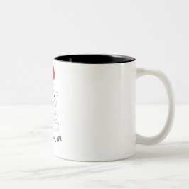 Kärlek Cat valentine's day Mugg perfekt gift Catlo