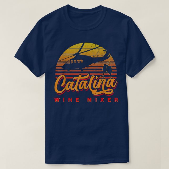 Kärlek Catalinas Design Music Mixer Vin Classic Ar T Shirt (Design framsida)