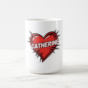 Kärlek Catherine Kaffemugg