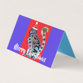 Kärlek Cats Cat Merry Red Lila julkort Kort