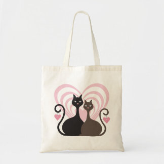 Kärlek Cats CustomTote Bag Small Tygkasse