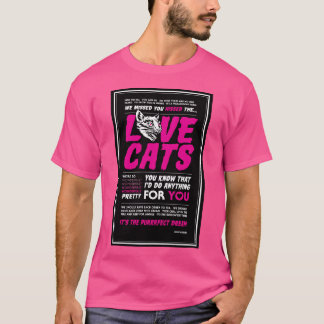 Kärlek Cats T Shirt