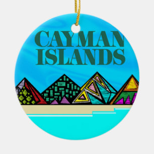 kärlek Caymans Julgransprydnad Keramik