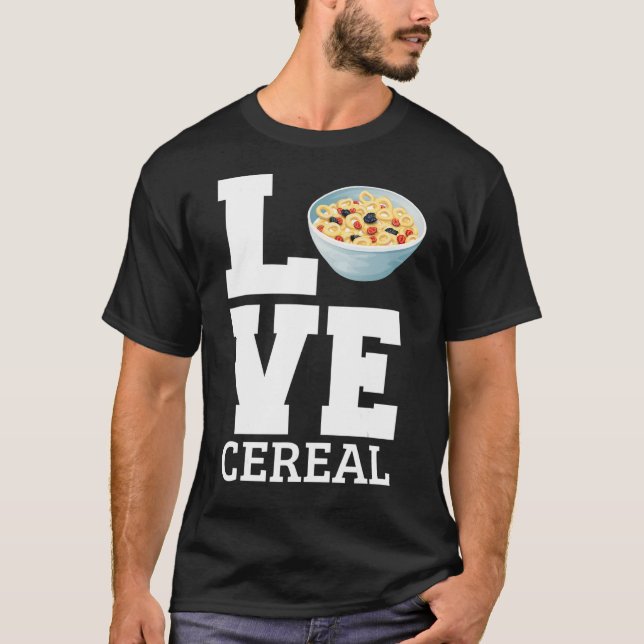 Kärlek Cereal T Shirt (Framsida)