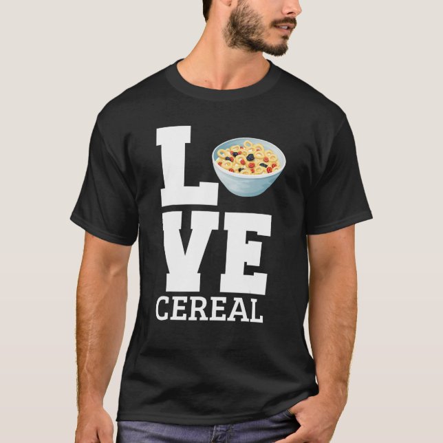 Kärlek Cereal T Shirt (Framsida)