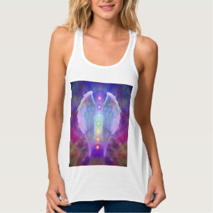 Kärlek,chakra,ängel,gud,läkare,läkning,yoga,läknin Linne Med Racerback