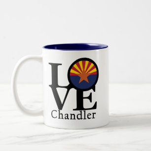 KÄRLEK Chandler Arizona Två-Tonad Mugg