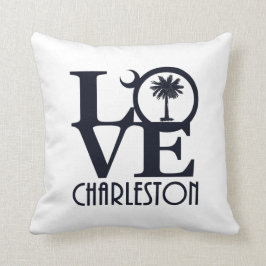 KÄRLEK Charleston South Carolina Kudde