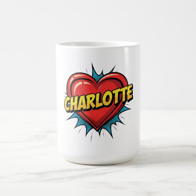 Kärlek Charlotte Kaffemugg (Center)