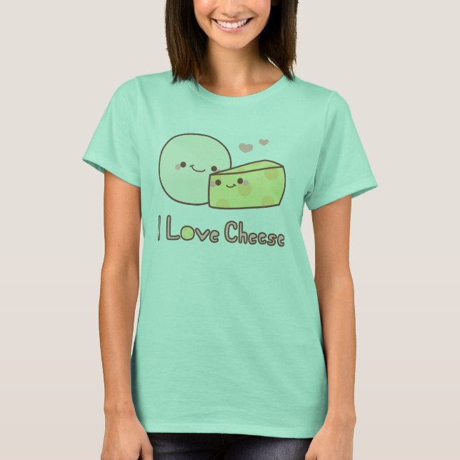 Kärlek Cheese Tee (Framsida)