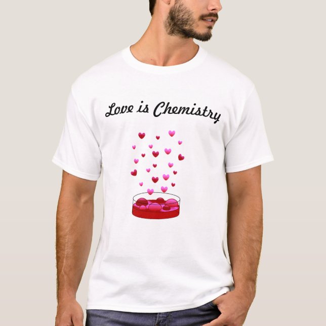 Kärlek Chem T Shirt (Framsida)