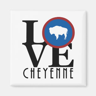 KÄRLEK Cheyenne Wyoming Magnet