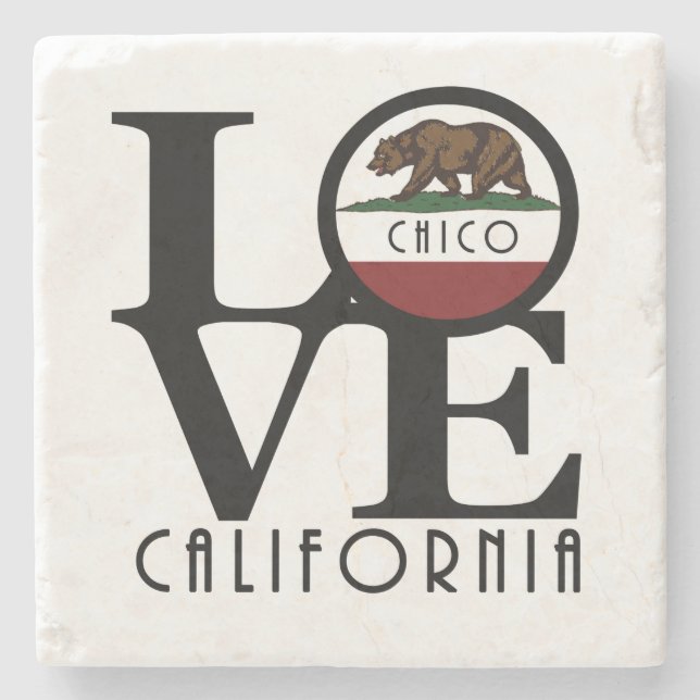 KÄRLEK Chico California Stenunderlägg (Framsidan)