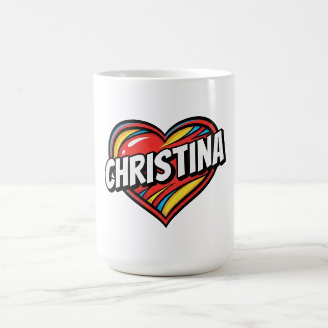 Kärlek Christina Kaffemugg (Center)