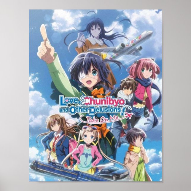 Kärlek Chunibyo andra Delusion Poster (Framsidan)