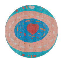 Kärlek Circles Clearboard