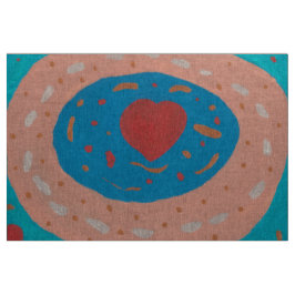 Kärlek Circles Fabric Tyg