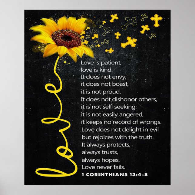 Kärlek-citat för Make | Cute Decor Poster (Framsidan)