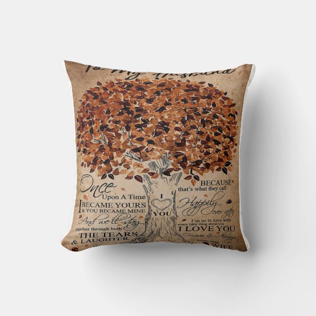 Kärlek-citat för Make | Fantastisk familjedekorati Kudde (Framsida)