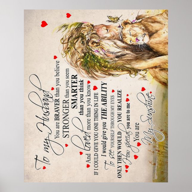 Kärlek-citat för Make | Lustigt citattecken Poster (Framsidan)