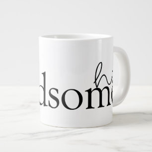 Kärlek citat V Jumbo Mugg