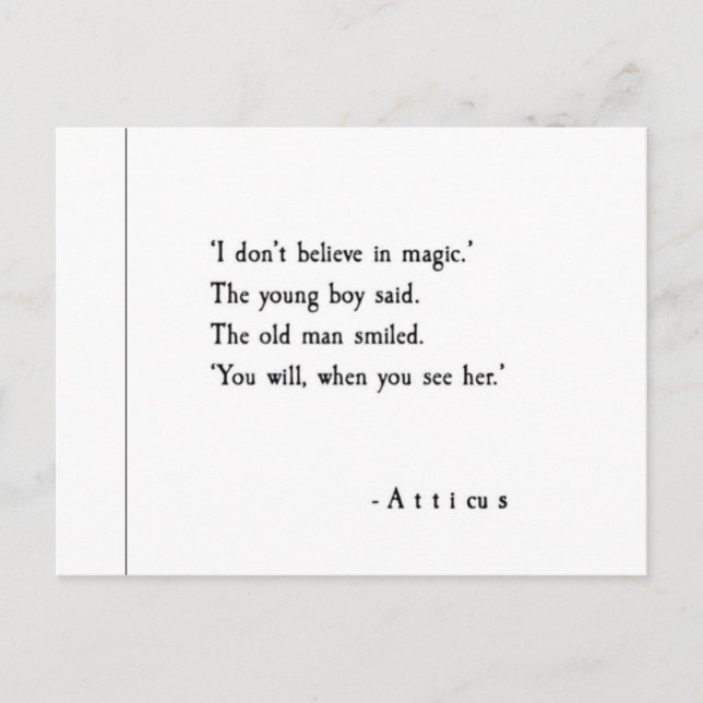 Kärlek-citat Vykort (Framsida)