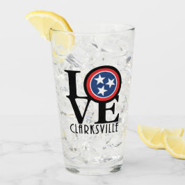 KÄRLEK Clarksville Tennessee Glaskopp